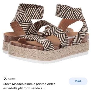 steve madden size 7 sandals